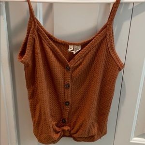 Burnt orange tank top